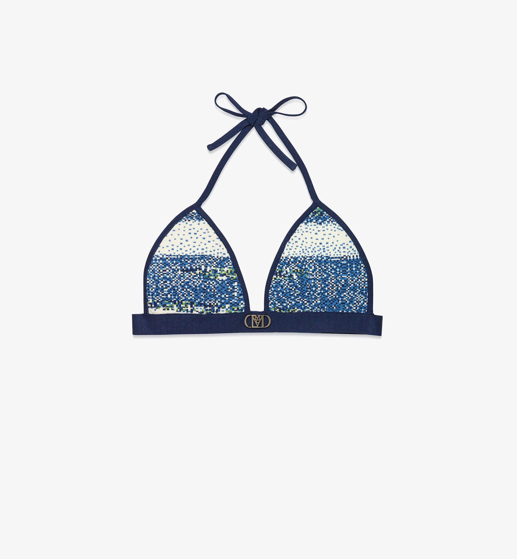 Meta Ocean Jacquard Bikini Top 1